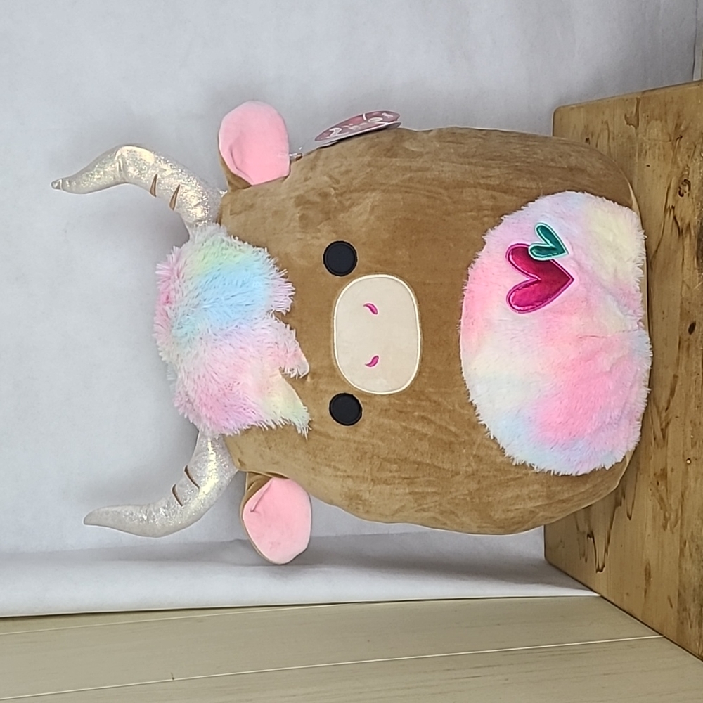 "Candela" the Highland cow V-Day 2023 NWT 16" Squishmallows
